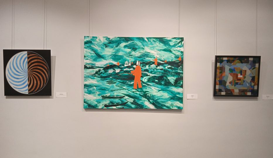 Проста пра складанае: «Сайарсізм» Сяргея Дажджу ў альма-матэр Шагала ў Віцебску Проста пра складанае: «Сайарсізм» Сяргея Дажджу ў альма-матэр Шагала ў Віцебску