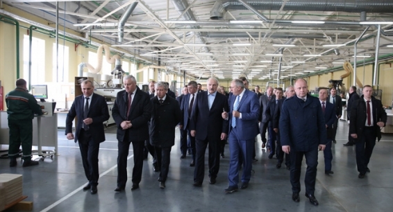 Речицадрев, Александр Лукашенко, Гомельская область