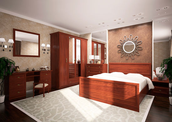 Набор мебели для спальни «Данте» Набор мебели для спальни «Данте»