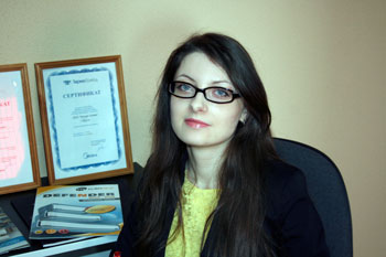 Анастасия Андреевна Черник, начальник торгового отдела Анастасия Андреевна Черник, начальник торгового отдела